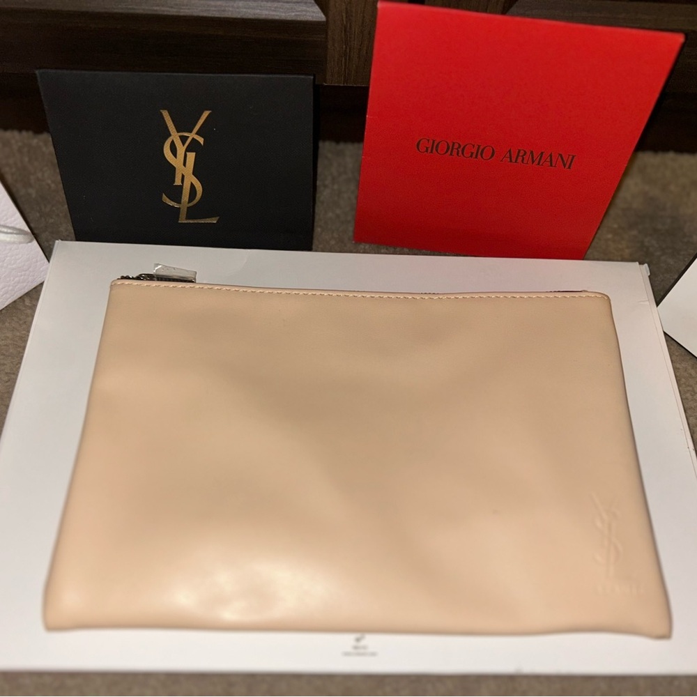 YSL beaute cosmetic bag